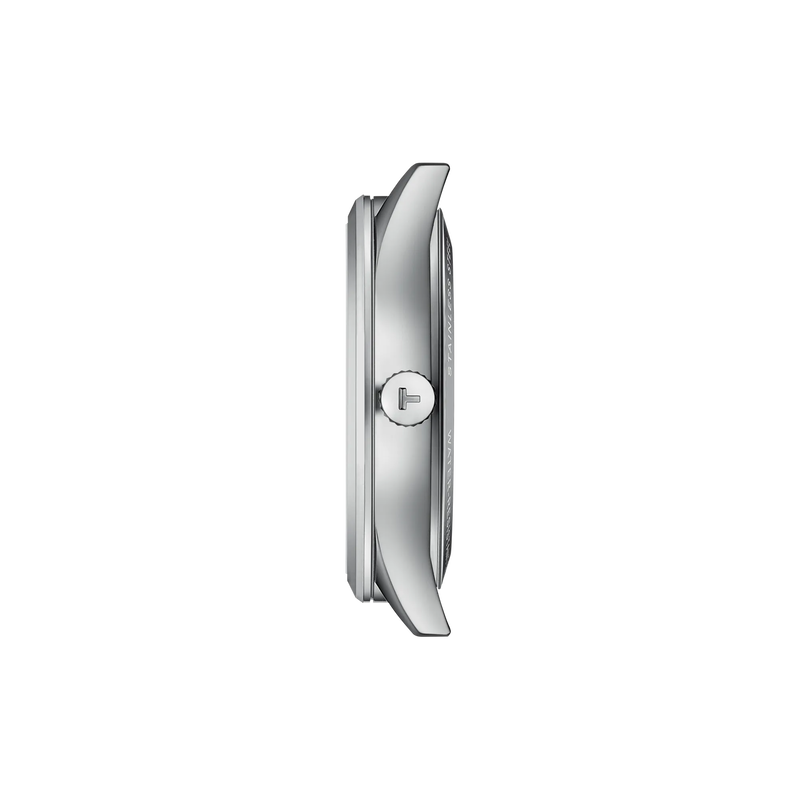 Profile view of the watch case Tissot Classic Dream 40mm