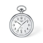 Front view of the watch Tissot Lepine 49mm with shadow