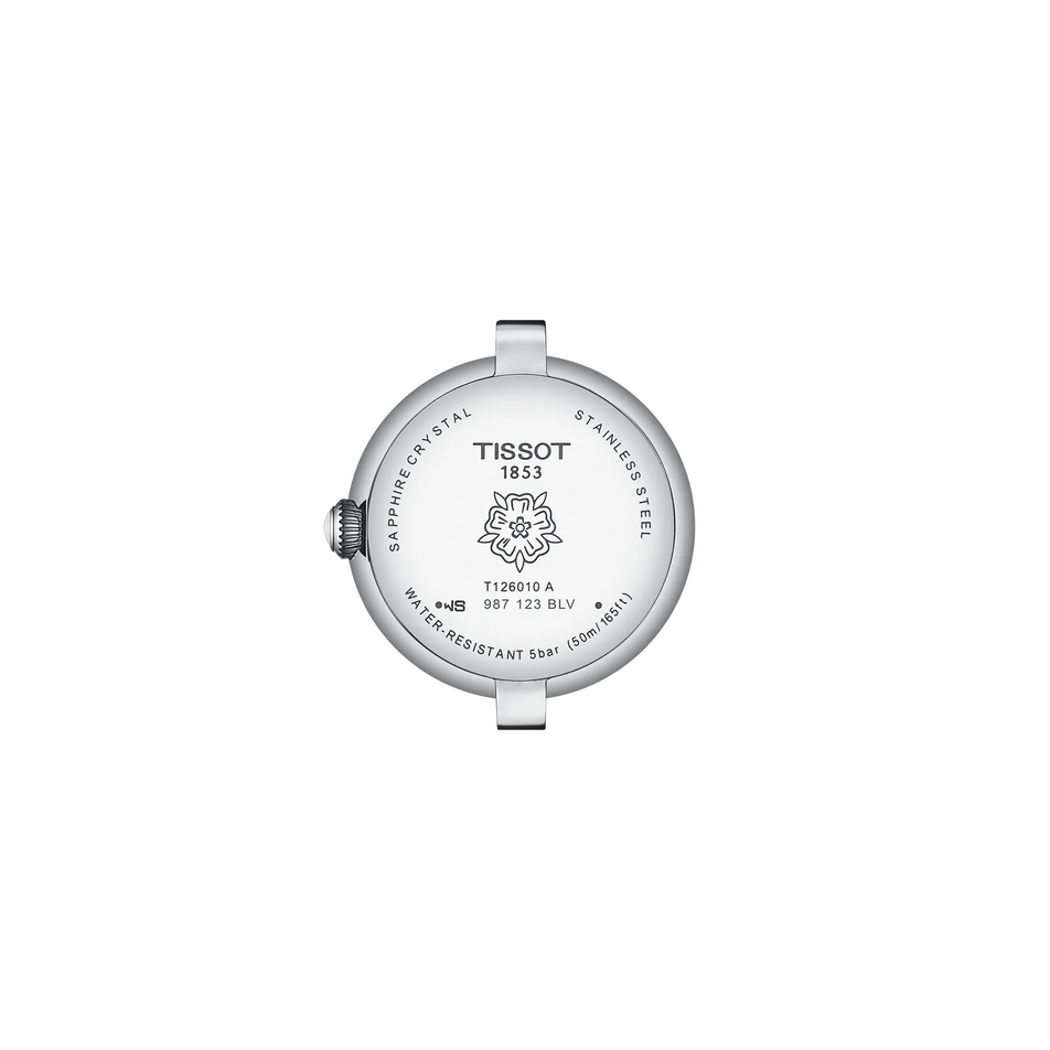 Back view of the watch case Tissot Bellissima 26mm
