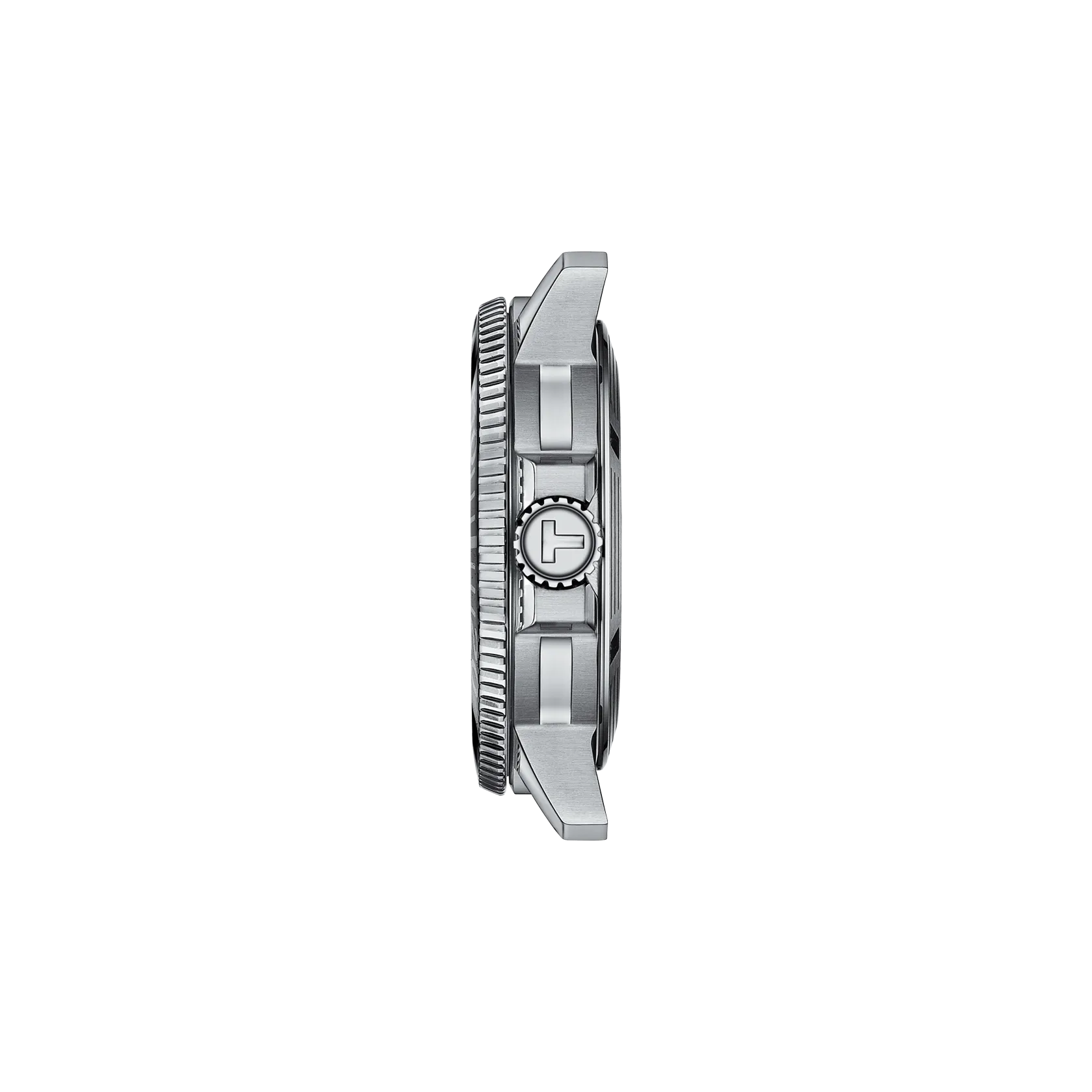시계 케이스 프로필 보기 티쏘 씨스타 1000 파워매틱 80