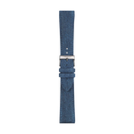 Front view of Materiałowy niebieski pasek Tissot 22 mm