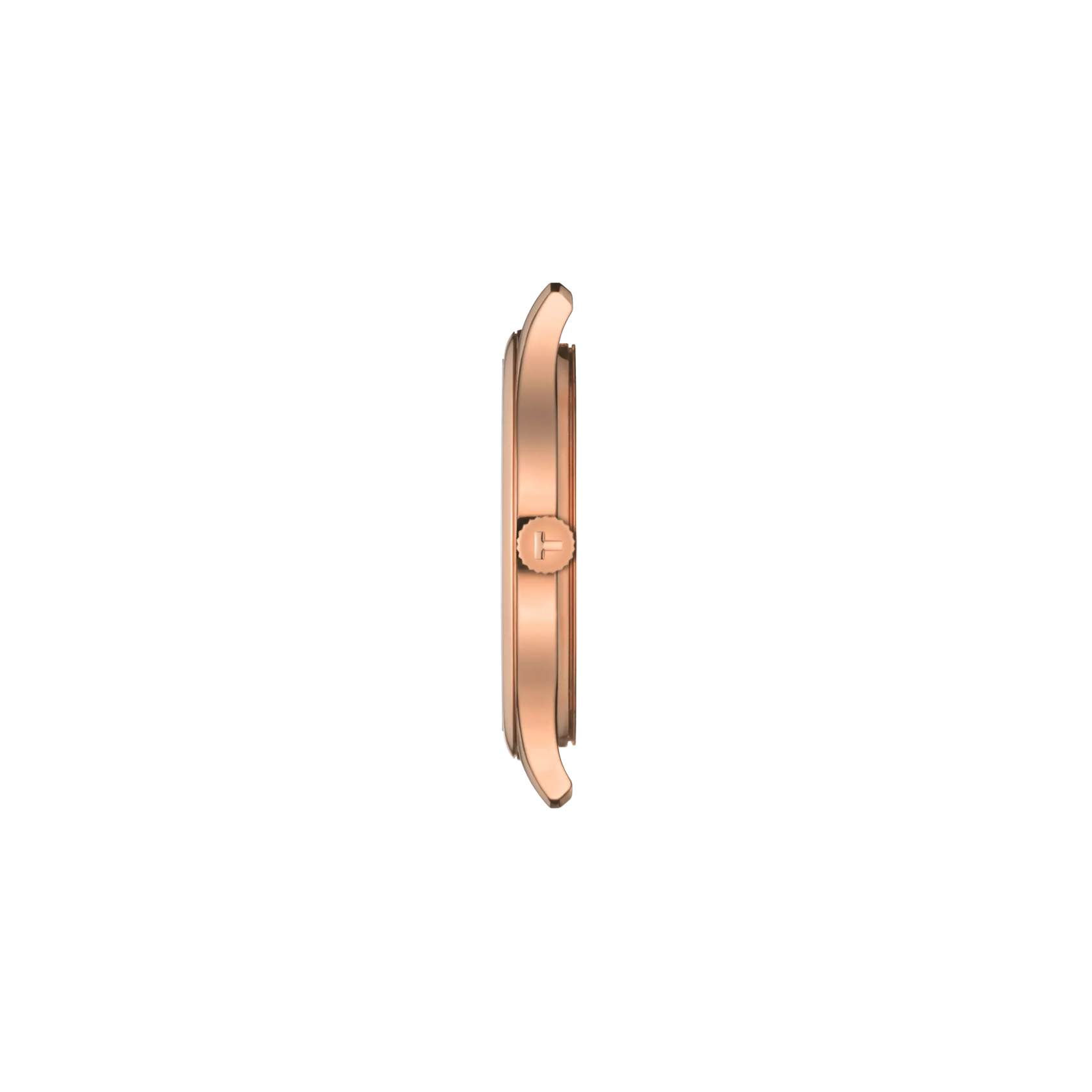 Profile view of the watch case Tissot Tradition 5.5 Lady (31.00)