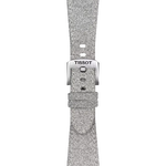 Zoom on Syntetyczny szary pasek Tissot - kolekcja PRX 35 mm