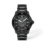 Front view of the watch Tissot Seastar 1000 40mm with shadow