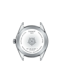 Back view of the watch case Tissot PR 100 Sport Chic 36mm