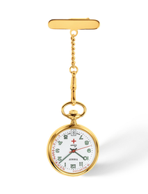 Front view of the watch Tissot Pendants 30.1mm with shadow