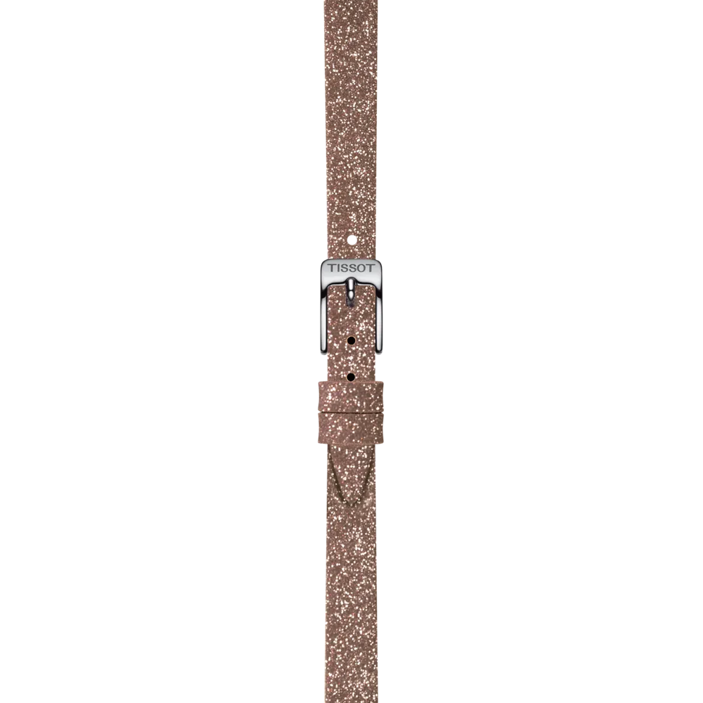 Zoom on Tissot Official Pink Synthetic Strap Lugs 9 mm