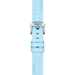 Zoom Cinturino in silicone blu ufficiale Tissot ansa 18 mm