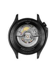 Back view of the watch case Tissot Pinarello 43mm