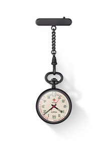 Front view of the watch Tissot Infirmières with shadow