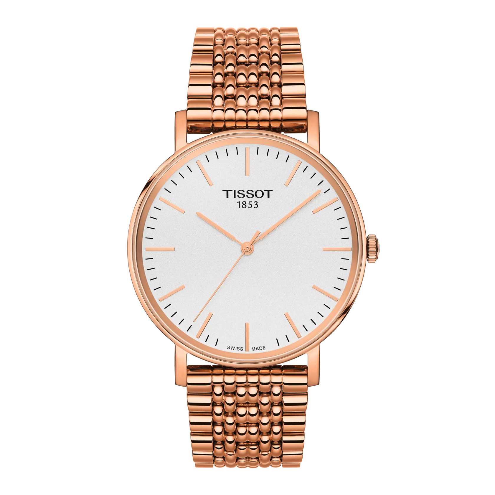 Vorderansicht der Uhr Tissot Everytime 38mm