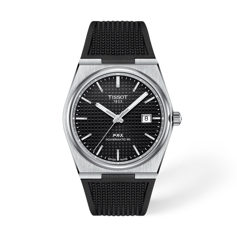 vista frontale dellorologio {0} con ombra