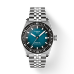 Front view of the watch Tissot PR516 38mm with shadow