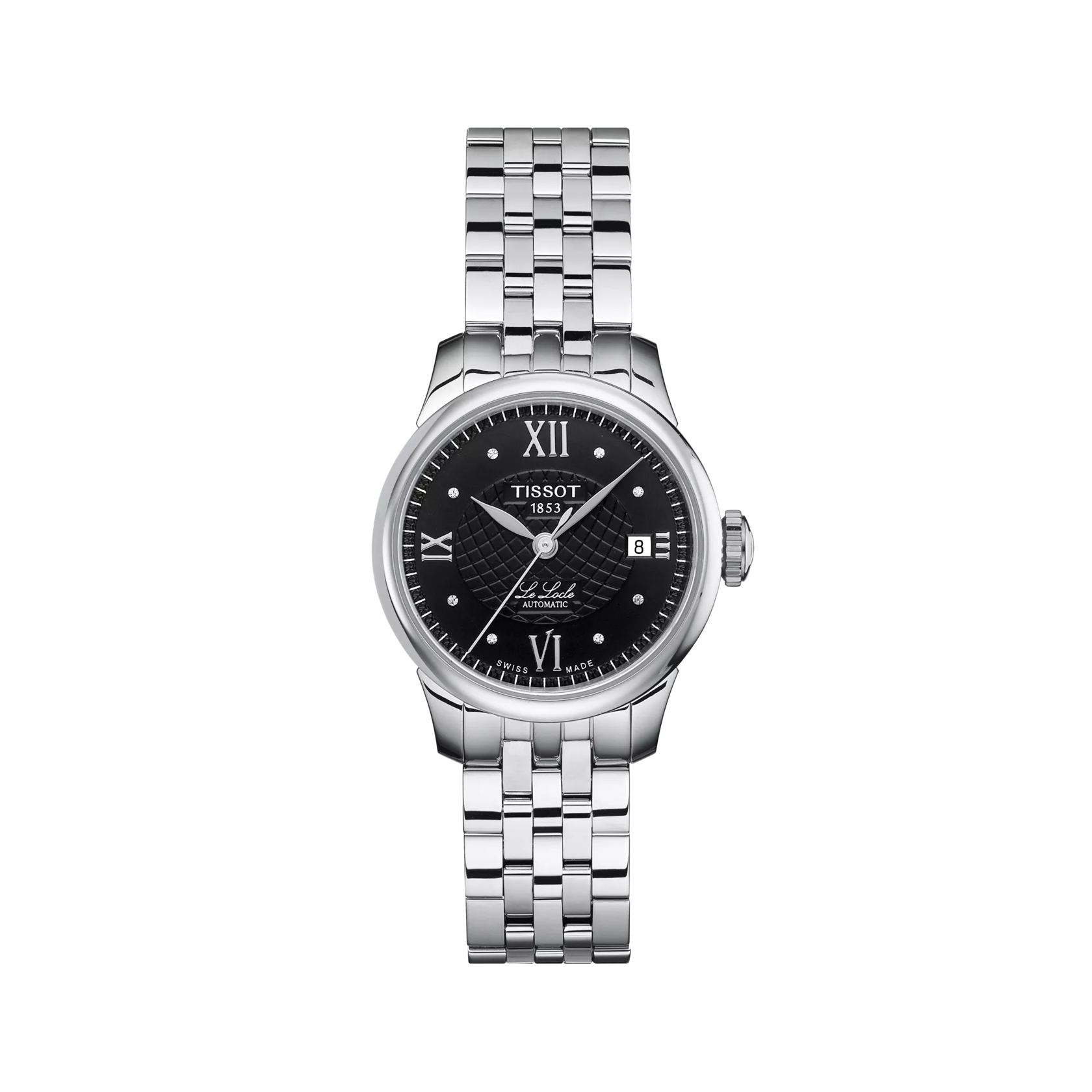 Front view of the watch Tissot Le Locle  Automatic  Lady