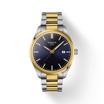 Front view of the watch Tissot PR 100 40mm with shadow