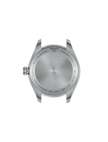 Back view of the watch case Tissot PR 100 34mm