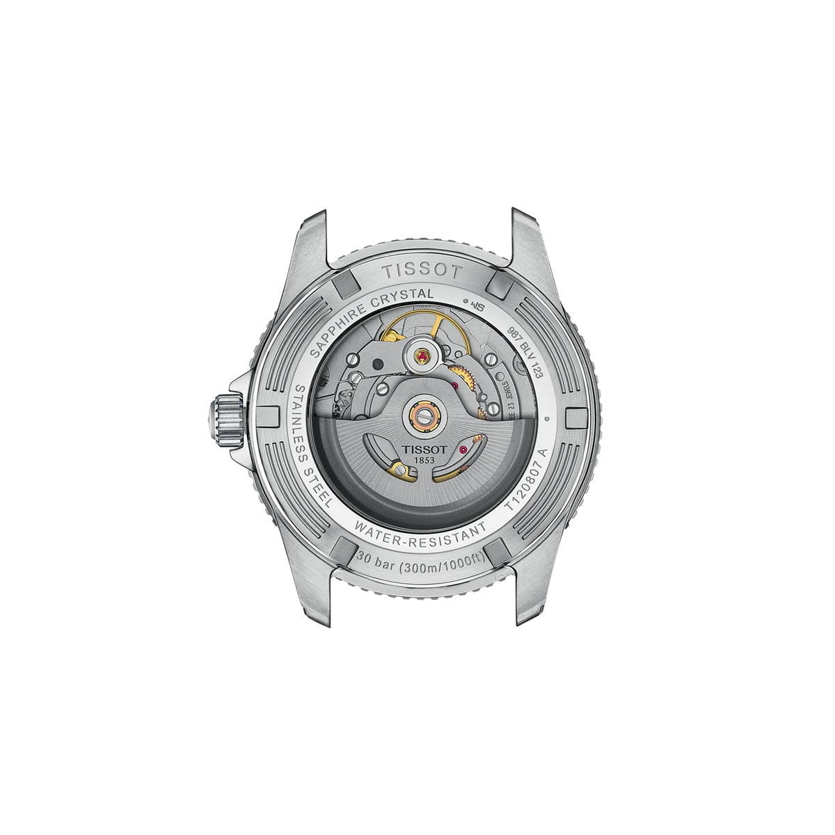 Механические часы Tissot Seastar 1000 40 мм Automatic, цвет: Чёрный / Серый, вариант 1 — фото 2