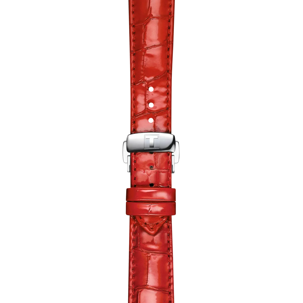 Strap zoom of the watch Tissot Chemin des Tourelles Powermatic 80 34 mm