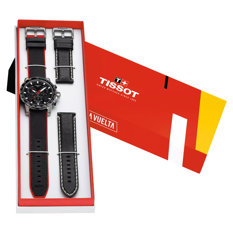 Presentation box of the watch Tissot Supersport Chrono Vuelta Special Edition