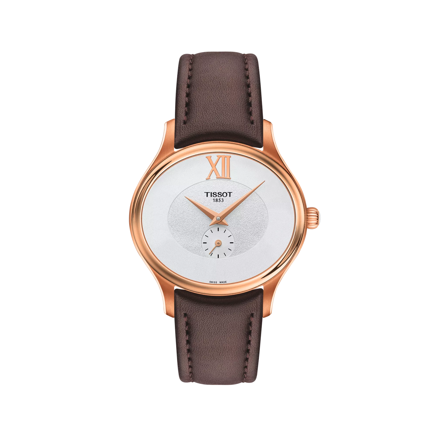 มุมมองด้านหน้าของนาฬิกา Tissot Bella Ora