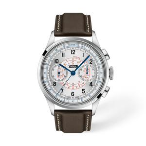 TISSOT テレメーター 1938 42mm の正面図・影あり