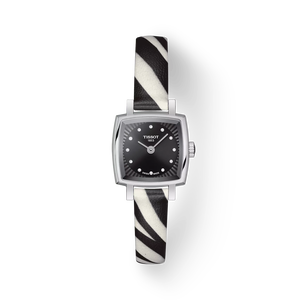 Front view of the watch Tissot Lovely with shadow