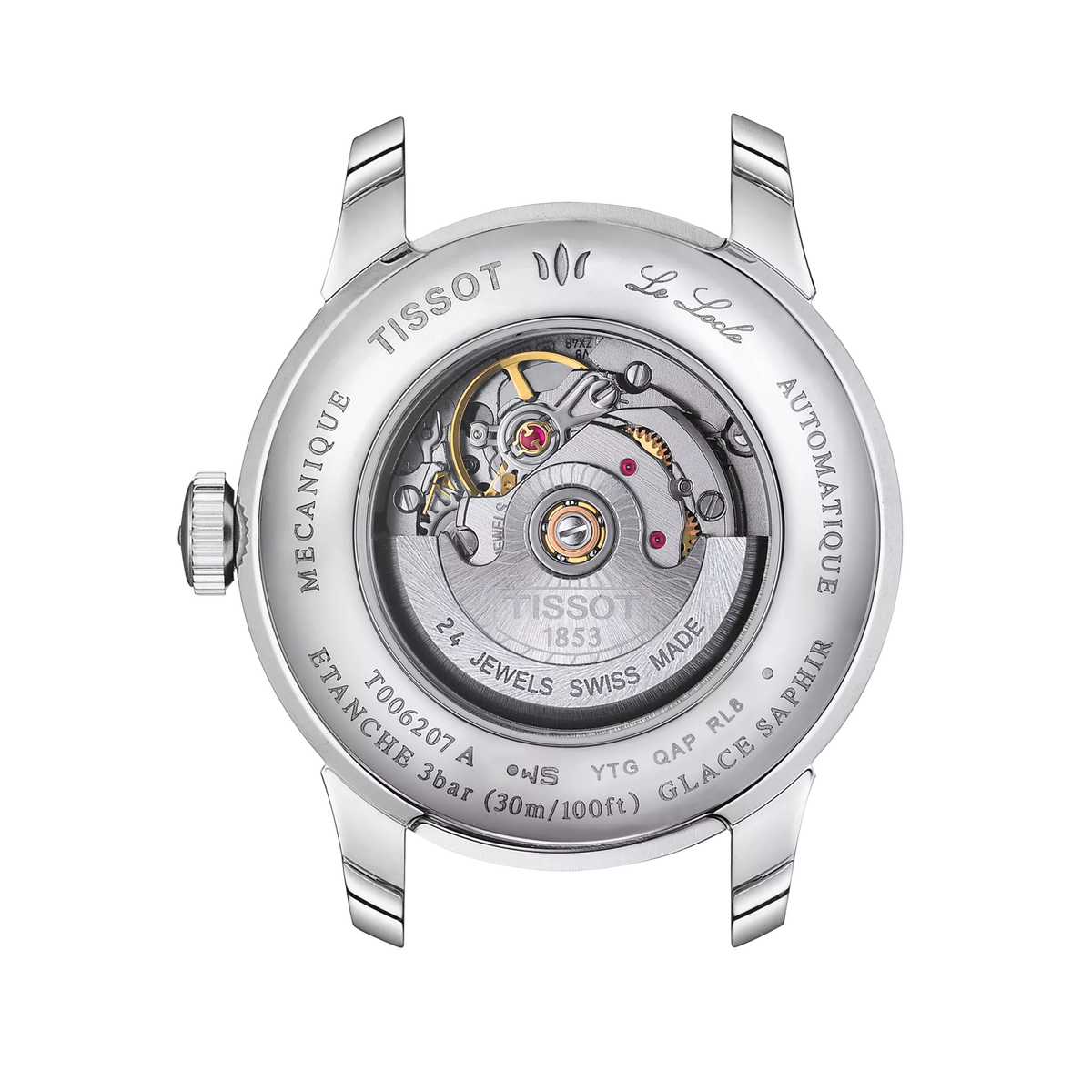 Женские часы Tissot Le Locle 20th Anniversary 29 мм, цвет: Серебряный — фото 3