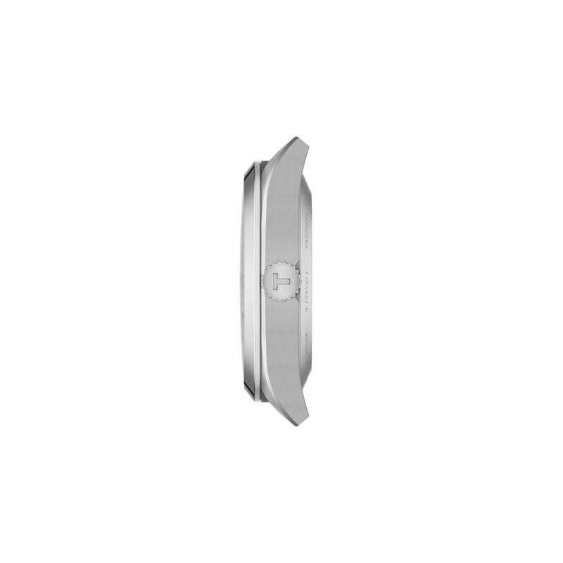 Profile view of the watch case 天梭紳士系列38mm