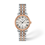 Front view of the watch Tissot Carson Premium 30mm with shadow