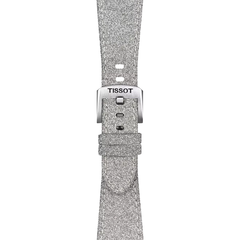 Zoom on Tissot Official Grey PRX 35mm Synthetic Strap
