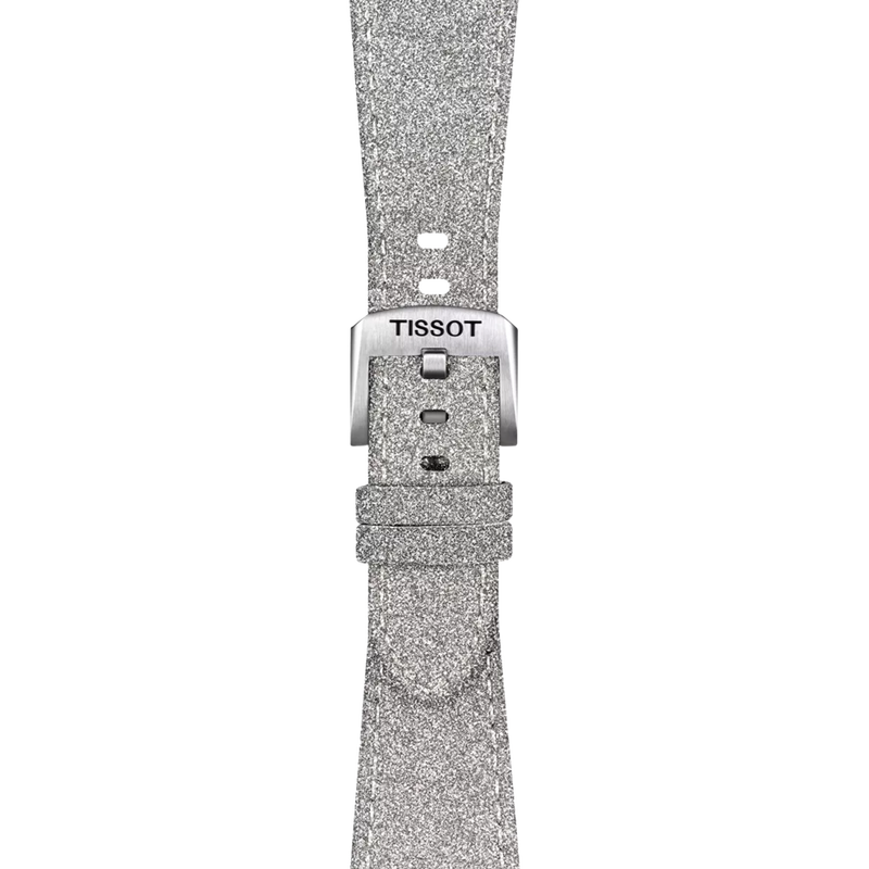 Zoom on Tissot Official Grey PRX 35mm Synthetic Strap