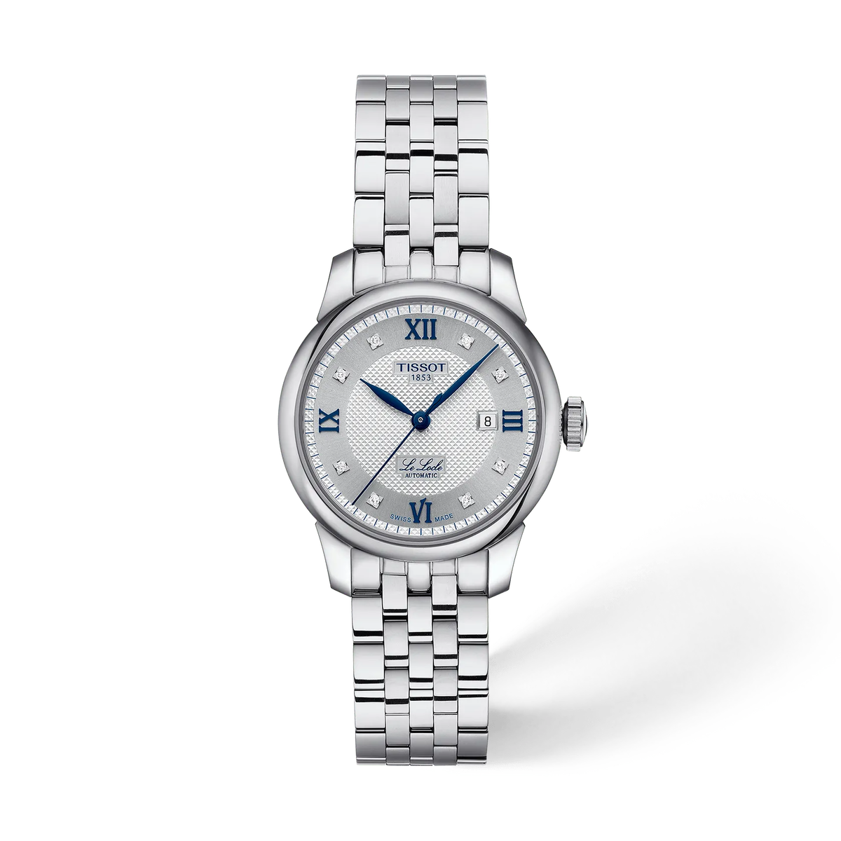 Женские часы Tissot Le Locle 20th Anniversary 29 мм, цвет: Серебряный — фото 1