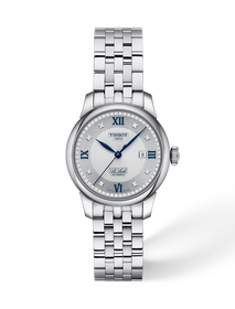 Front view of the watch Tissot Le Locle 20th Anniversary 29mm with shadow