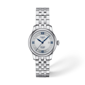 Front view of the watch Tissot Le Locle 20th Anniversary 29mm with shadow