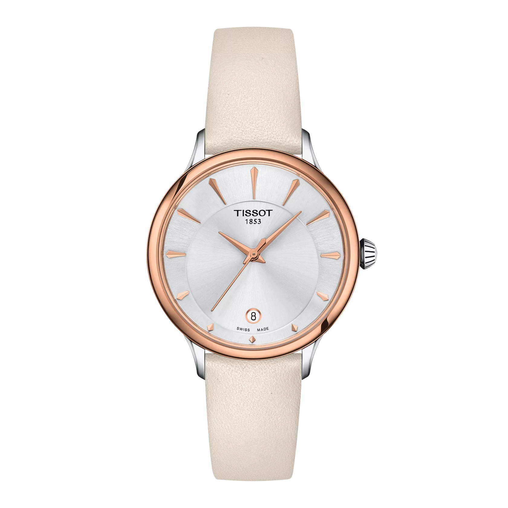 Front view of the watch Tissot Odaci-T