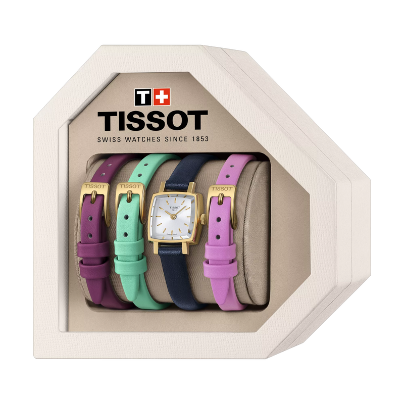 Presentation box of the watch Tissot Lovely Square Summer Kit