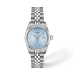 Front view of the watch Tissot Ballade 30mm with shadow