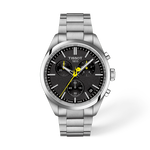 Front view of the watch Tissot PR 100 Tour de France 40mm with shadow