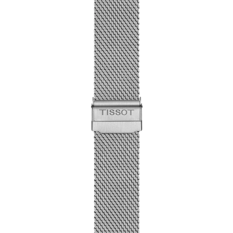 Zoom on Tissot Official Steel Milanais Bracelet Lugs 22 mm