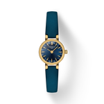 Front view of the watch Tissot Lovely Round 19.5mm with shadow