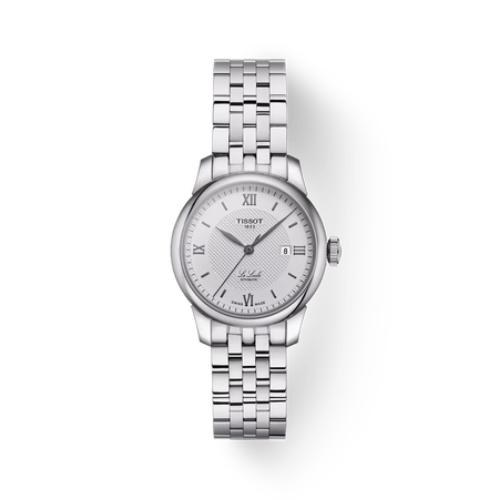 그림자가 있는 티쏘 르로끌 오토매틱 레이디 (29.00) 시계의 전면 보기