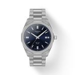 Front view of the watch Tissot PRC 100 Solar 39mm with shadow