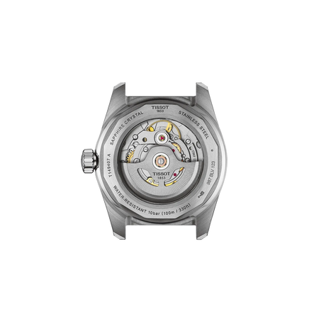 Back view of the watch case Tissot PR516 38mm