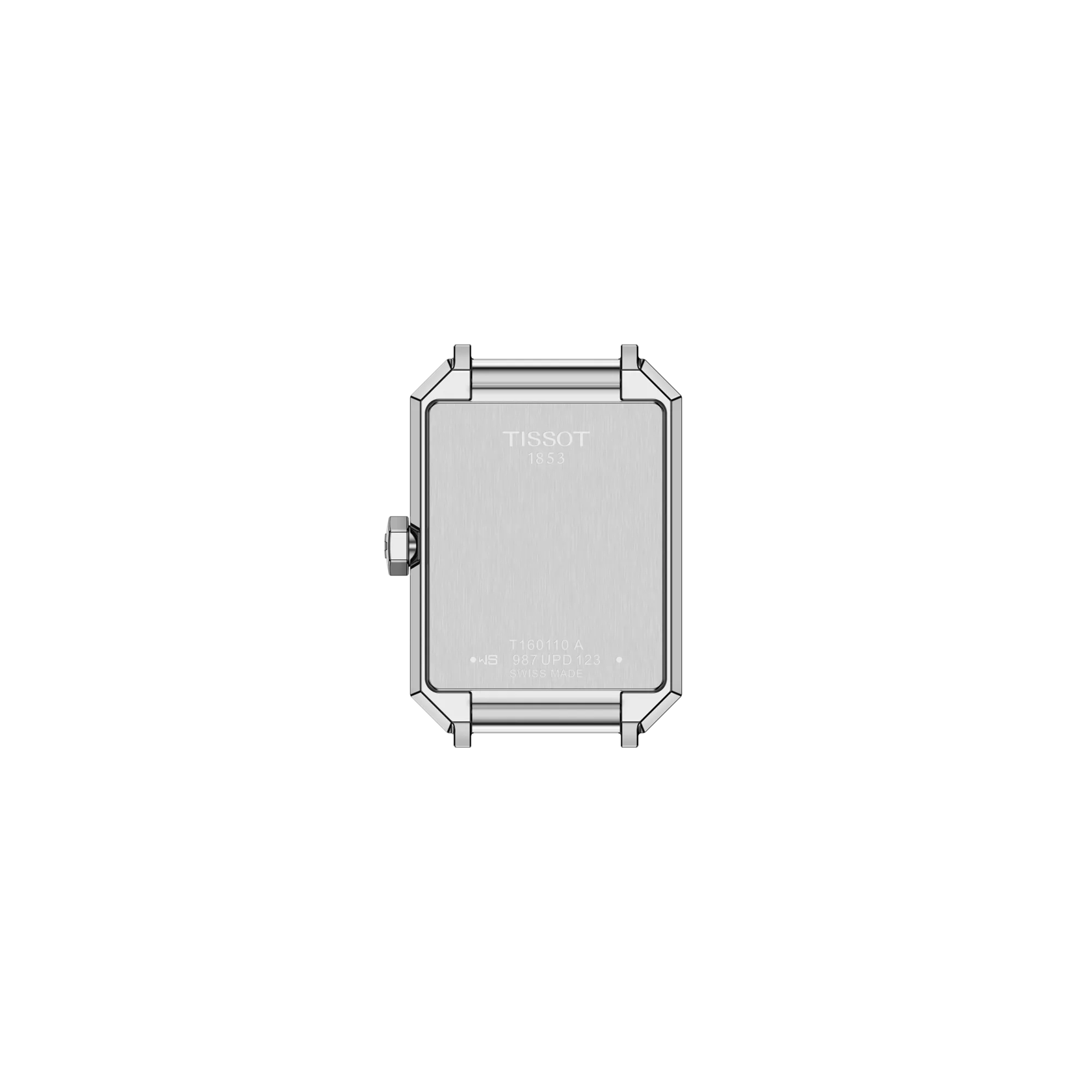 Back view of the watch case Tissot SRV 30mm