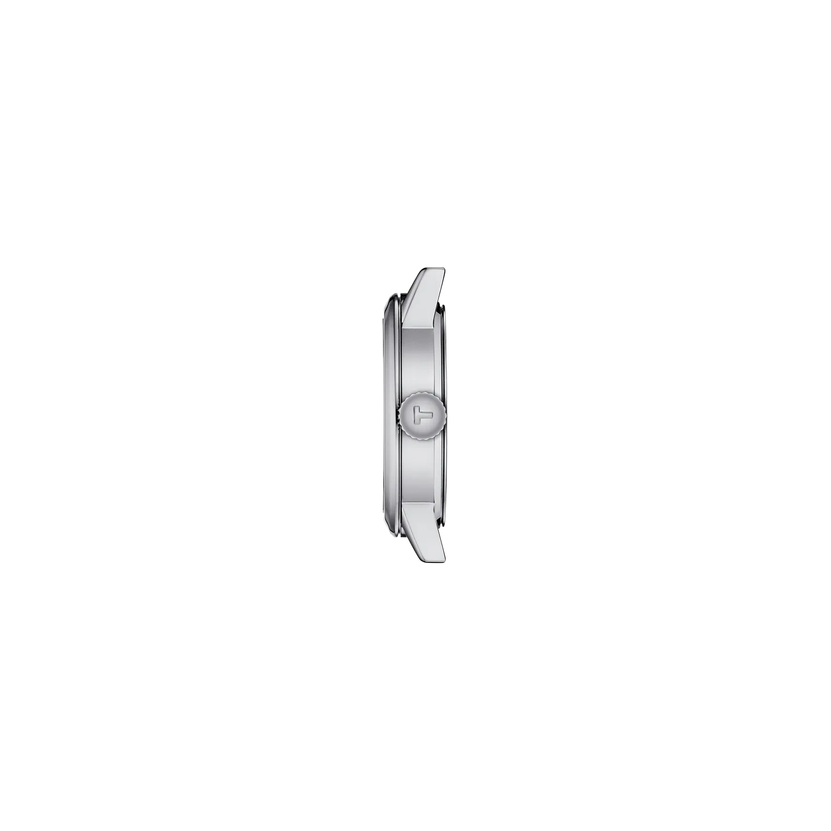 Profile view of the watch case Tissot Classic Dream 28mm