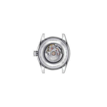 Back view of the watch case Tissot T-My Lady Gold 29mm