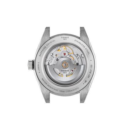 Back view of the watch case 天梭紳士系列38mm