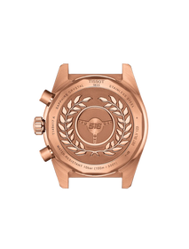 Back view of the watch case Tissot PR516 40mm