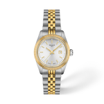 Front view of the watch Tissot Ballade 30mm with shadow