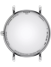 Back view of the watch case Tissot Everytime 40mm